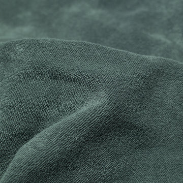 Ratine babyloop coton biologique polyester dark grey 12-12.5 oz