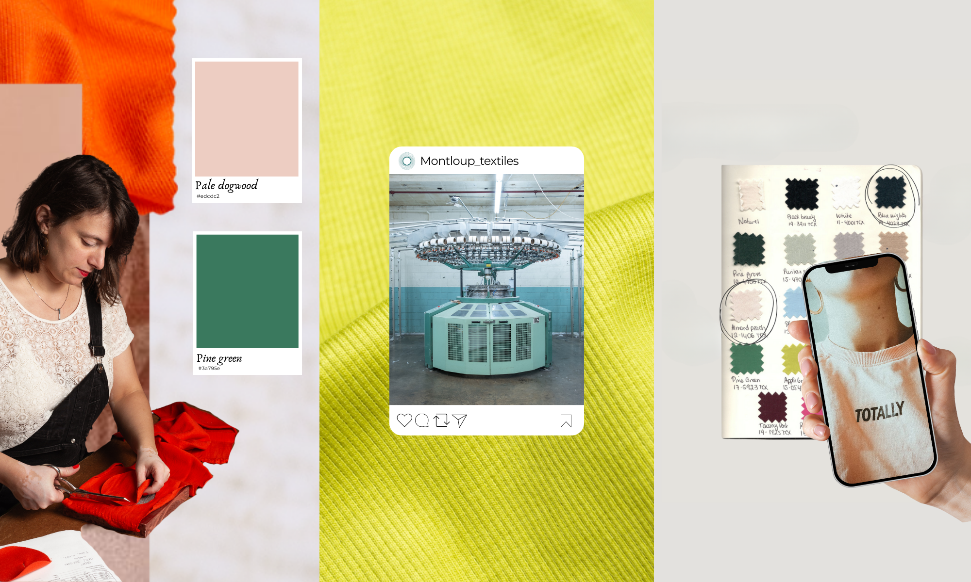 Montloup — développement de tissus au Canada