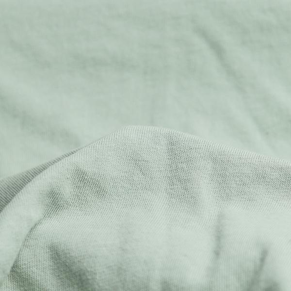 Organic cotton fabric washed jersey 8-8.5 oz